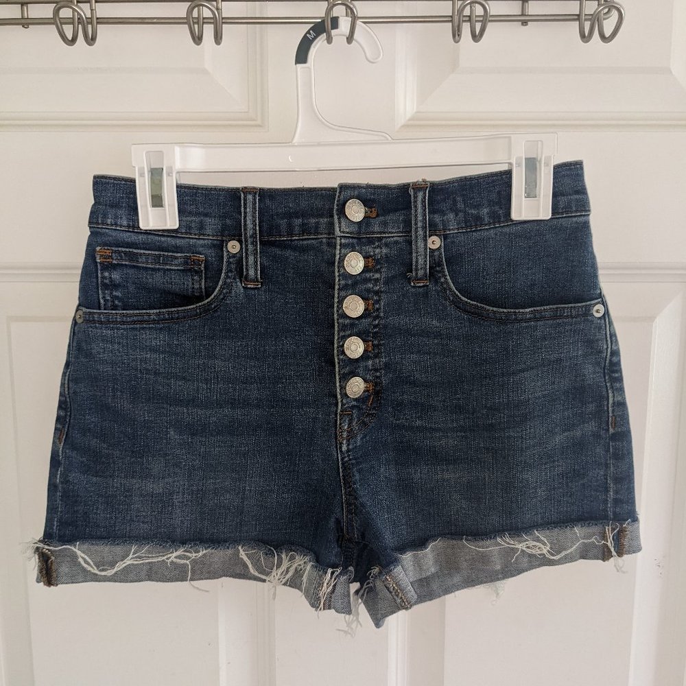 Madewell High Rise Denim Shorts